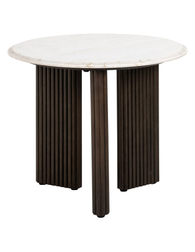Mesa de apoio Mayfield castanho 55Ø