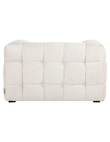 Poltrona lounge Merrol cream fusion ignifuga