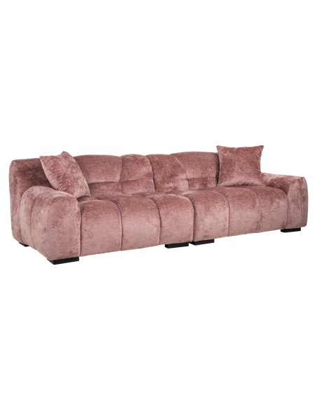 Charelle-bank roze chenille