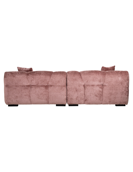 Charelle Sofa rosa Chenille
