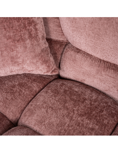 Charelle-bank roze chenille