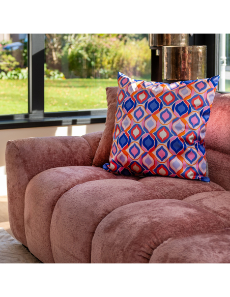 Charelle-bank roze chenille