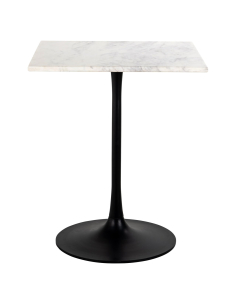 Table bistro Carlten black/white 65x65 2