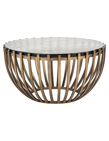 Couchtisch Volante Gold 84Ø