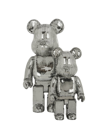 Dekorationsobjekt Bear silver small