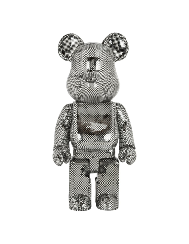 Dekorationsobjekt Bear silver large