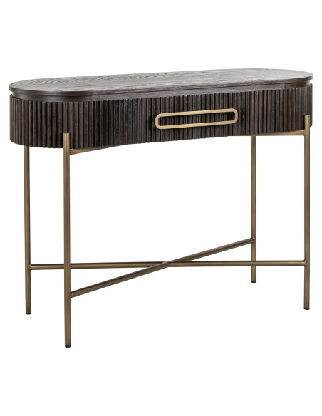 Luxor brown console