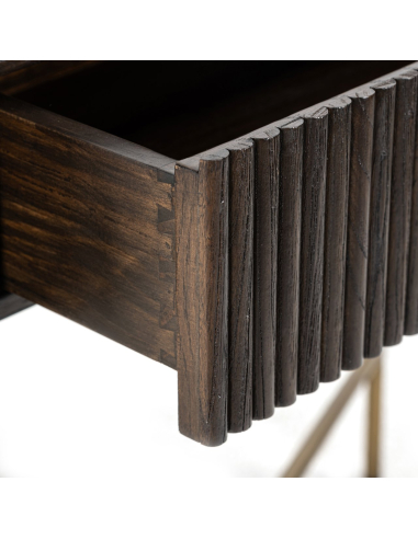 Luxor brown console