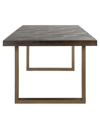 Mesa de comedor Luxor brown diamond 230