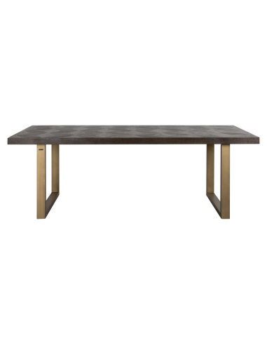Mesa de comedor Luxor brown diamond 230
