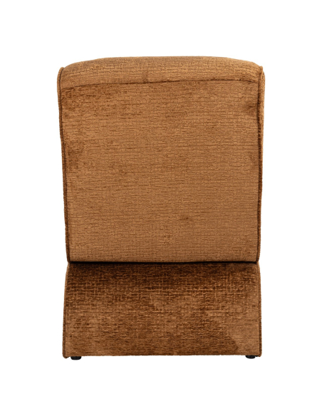 Loungefauteuil Frankie cognac fusion