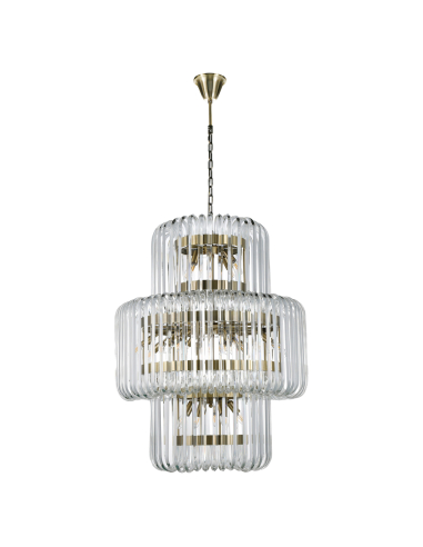 Lustre Chenna transparente transparente