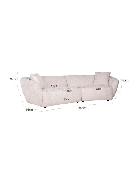 Sofa Armand lovely cream