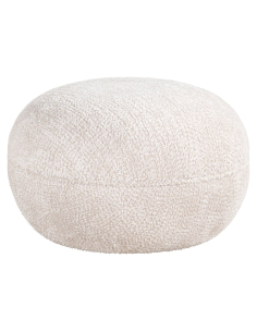 Puf y reposapiés Jace lovely cream