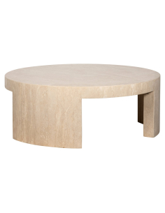 Salontafel Alexander Jones beige rond (Biltmore)