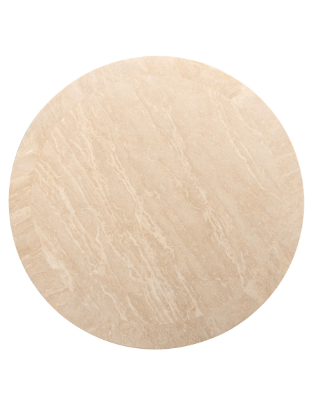 Table basse Alexander Jones beige round (Biltmore)