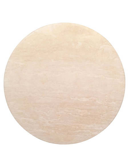 Alexander Jones beige dining table 130Ø (Renaissance)