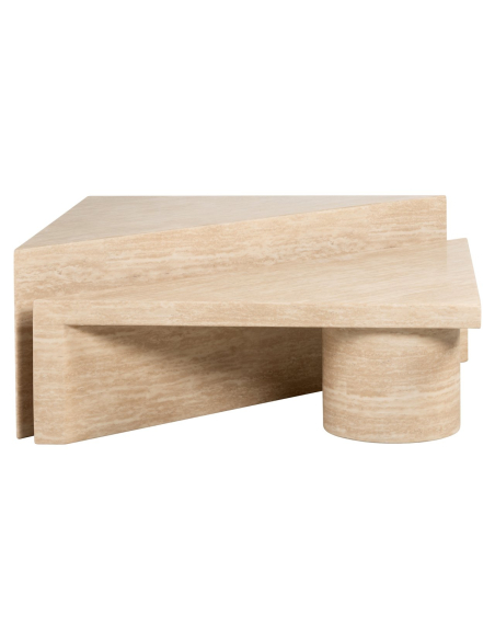 Couchtisch Fictus beige (Set of 2)