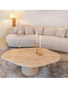 Couchtisch Fictus beige 130 2