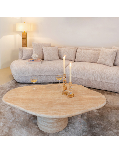 Table basse Fictus beige 130