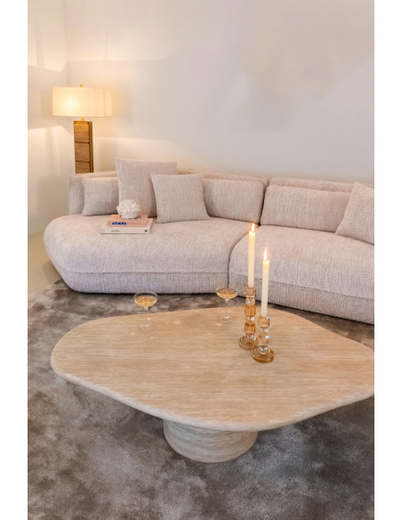 Table basse Fictus beige 130