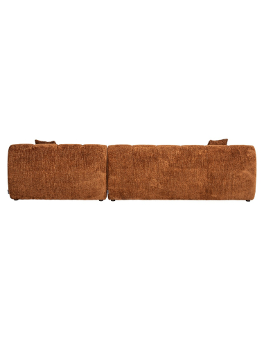 Bank Cube lovely cinnamon 3-zits + lounge rechts