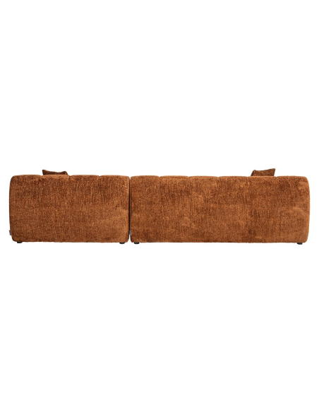 Bank Cube lovely cinnamon 3-zits + lounge rechts
