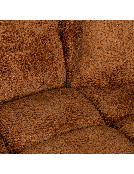 Bank Cube lovely cinnamon 3-zits + lounge rechts