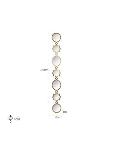 Specchio Babice gold