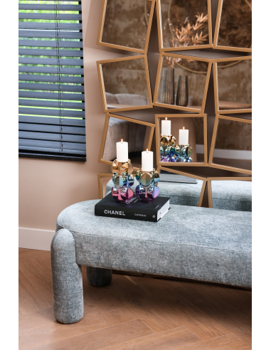 Spiegel Badia goud