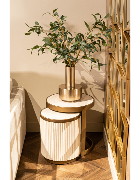 Badia gold mirror