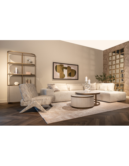Badia gold mirror