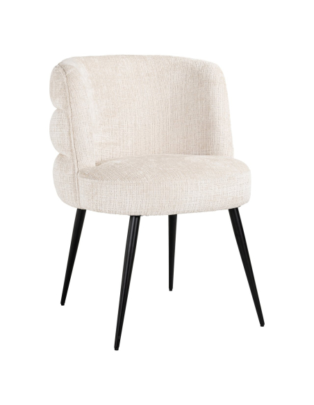 Beige eetkamerstoel Niagara brandvertragend STELLA