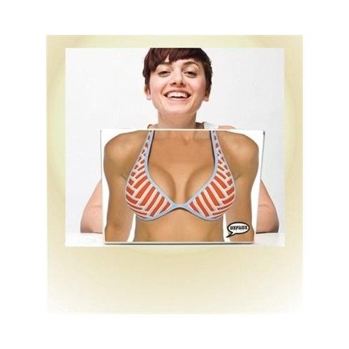 Adesivo de laptop "na praia"