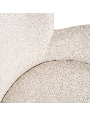 Cream fire-retardant dining chair Fusion AMBER