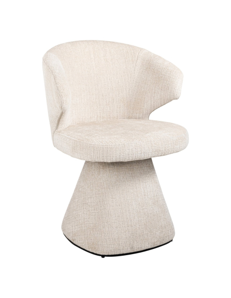 Beige eetkamerstoel Niagara brandvertragend GATSBI
