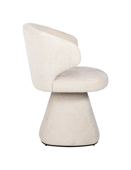 Beige eetkamerstoel Niagara brandvertragend GATSBI