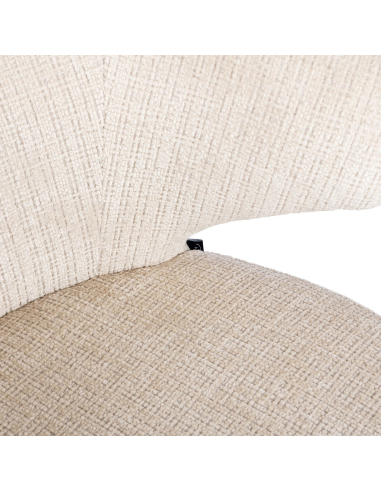 Beige eetkamerstoel Niagara brandvertragend GATSBI