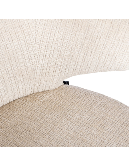 Beige eetkamerstoel Niagara brandvertragend GATSBI