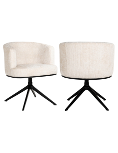 Beige eetkamerstoel Niagara CHEYENNE