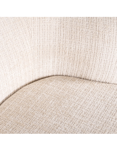 Sedia da sala da pranzo beige Niagara CHEYENNE