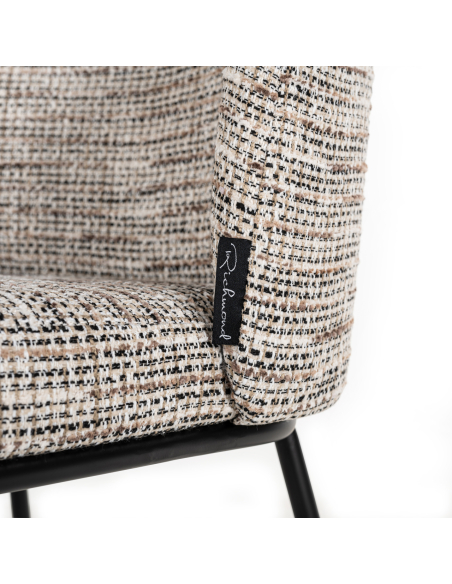 Set van 2 natuurlijke eetkamerstoelen Trendy ELVI