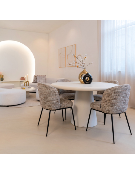 Set di 2 sedie da sala da pranzo naturale Trendy ELVI
