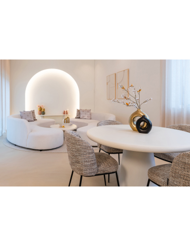 Conjunto de 2 Cadeiras de Sala de Jantar natural Trendy ELVI