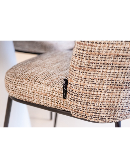 Set van 2 natuurlijke eetkamerstoelen Trendy ELVI