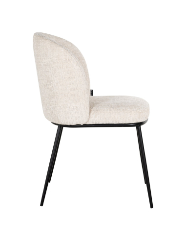 Set van 2 beige eetkamerstoelen Niagara ELVI