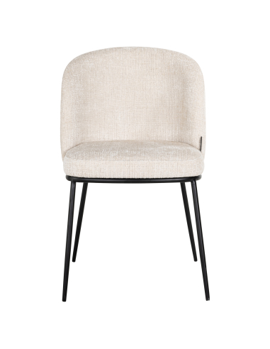 Set of 2 Beige Niagara ELVI Dining Chairs