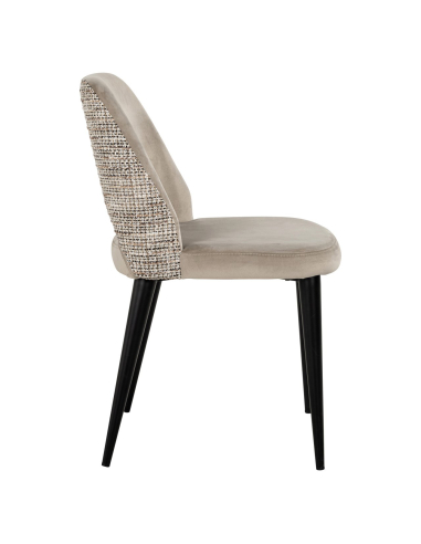 Set di 2 sedie da sala da pranzo naturale Trendy TABITHA