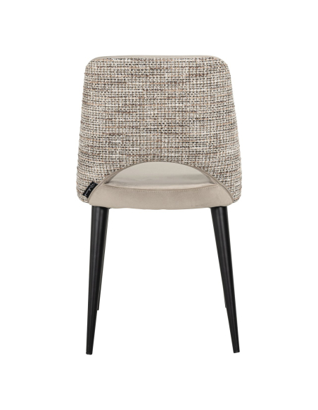 Set van 2 natuurlijke eetkamerstoelen Trendy TABITHA