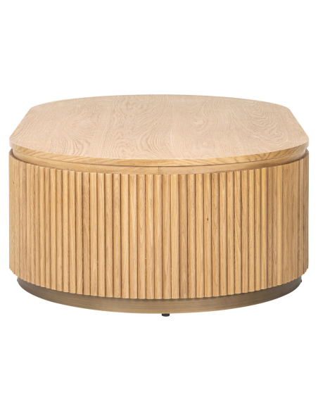 Mesa de centro Belfort carvalho natural